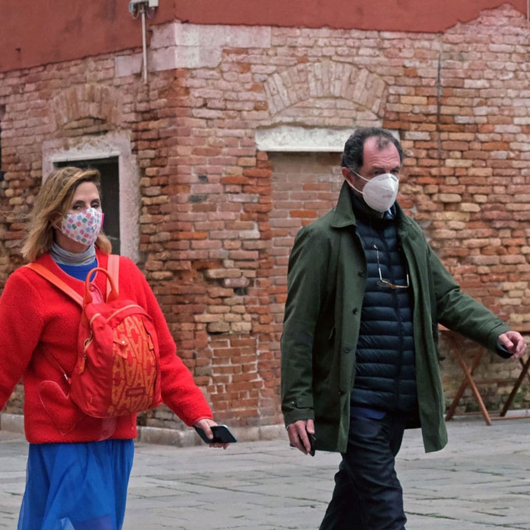 Ágatha Ruiz de la Prada y Luis Gasset pasean su amor por Venecia