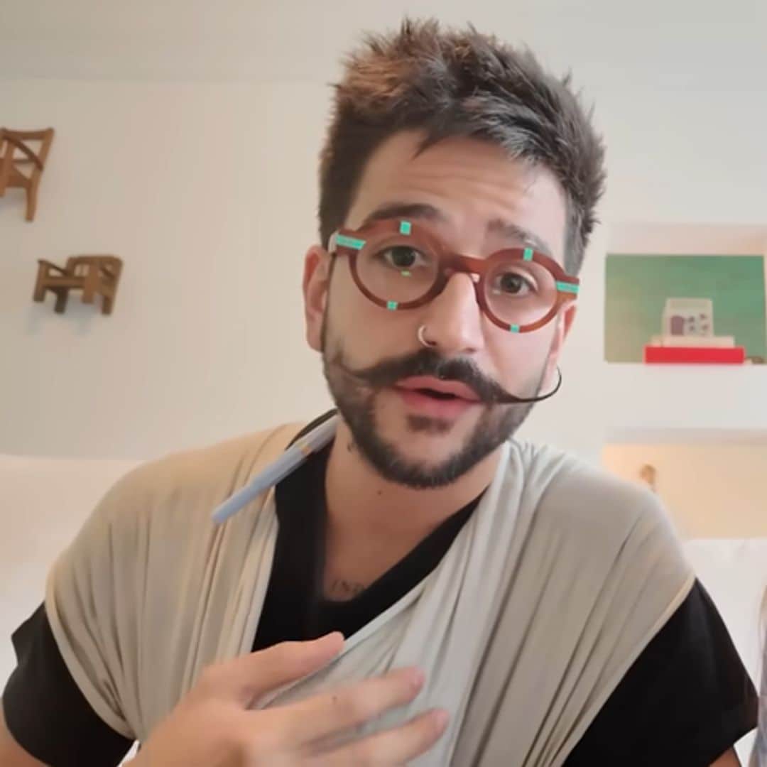 Con Amaranto en brazos, Camilo y Evaluna revelan imágenes inéditas de su época de novios