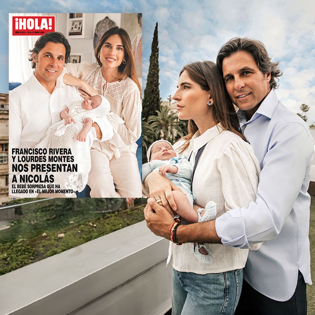 EXCLUSIVA. Francisco Rivera y Lourdes Montes nos presentan a su tercer hijo, Nicolás: '¡Ahora soy papuchi!'