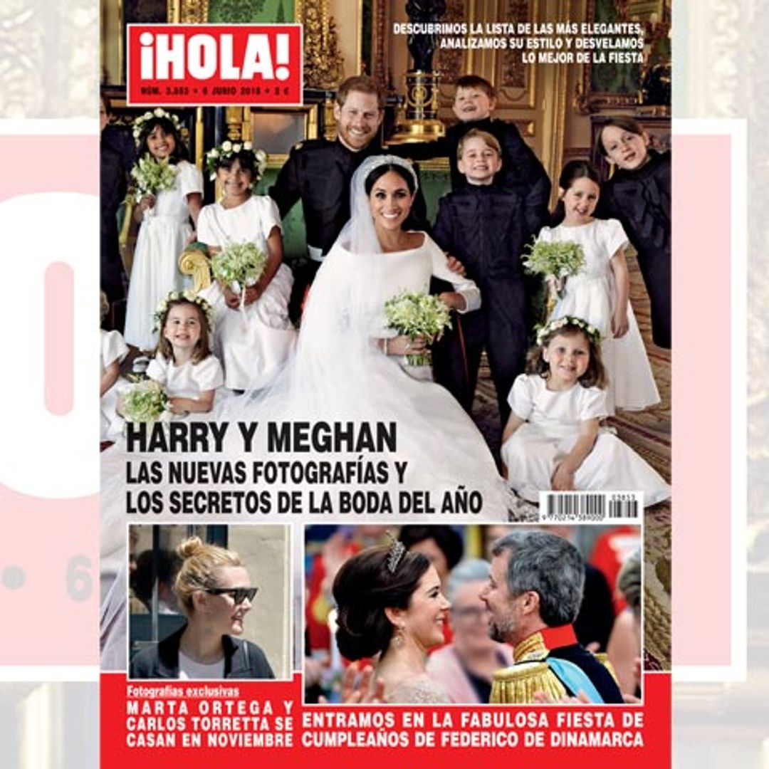 En ¡HOLA!, las nuevas fotografías y los secretos de la boda del año