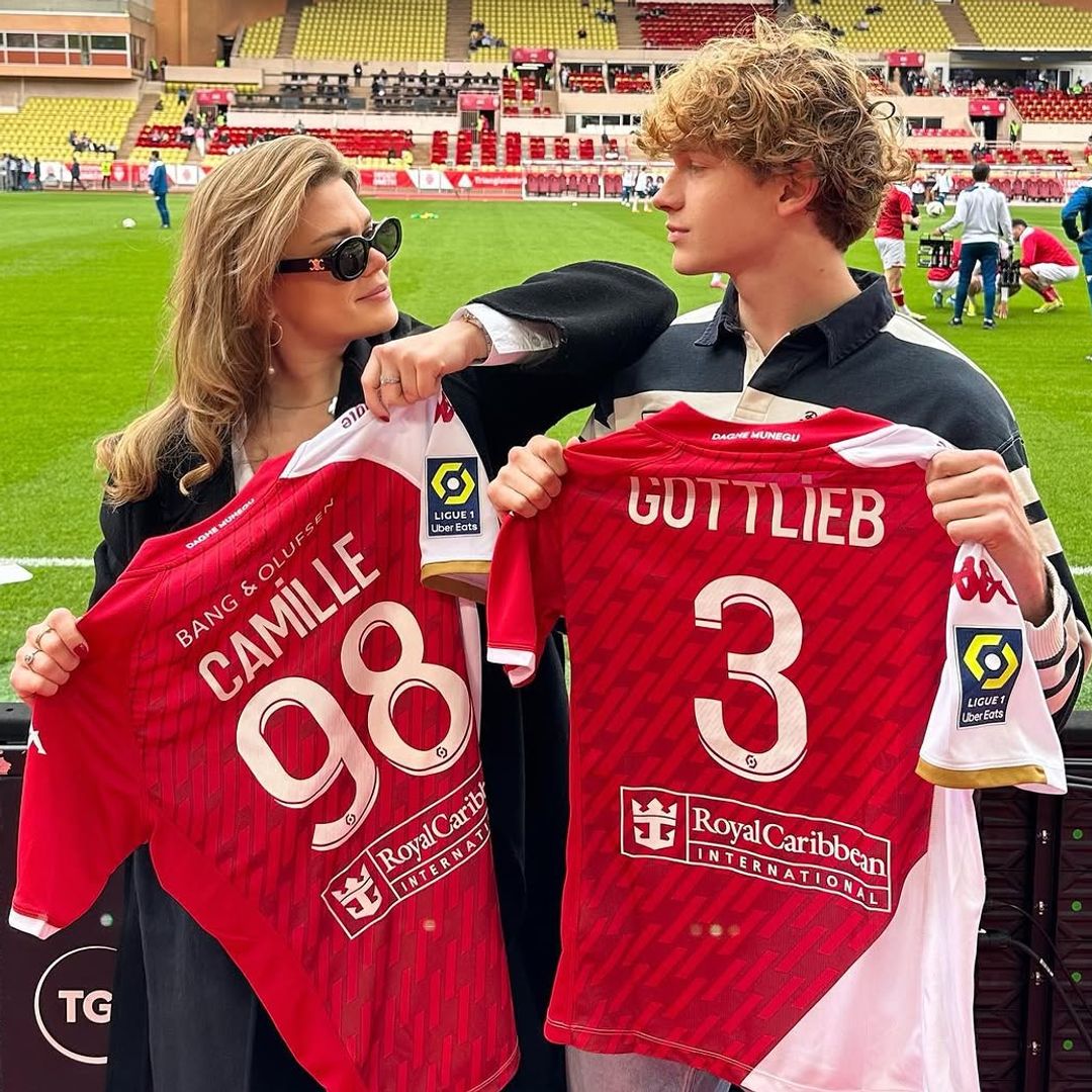 Camille Gottlieb con su hermano Thomas 