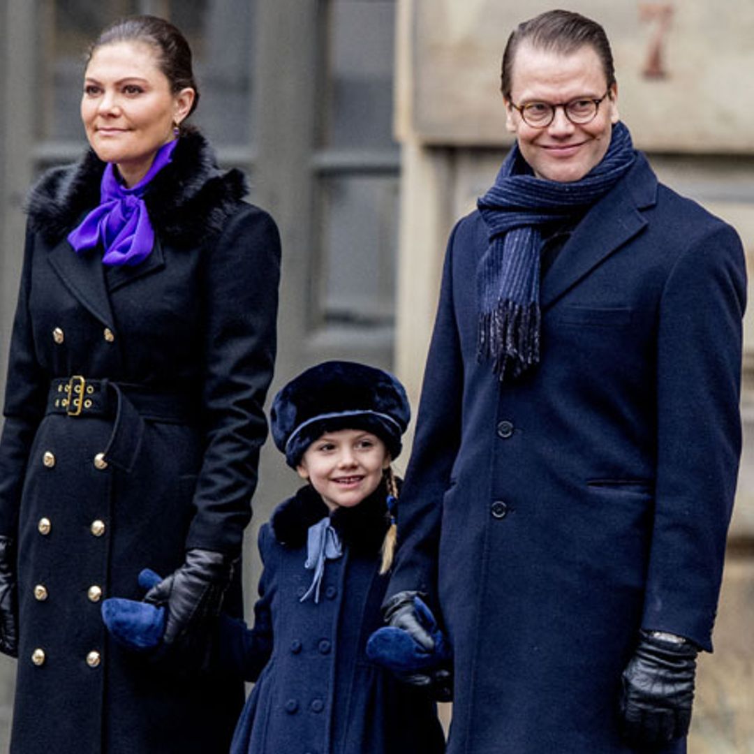 Estelle y la nueva princesa, Adrienne, 'roban' el protagonismo a Victoria de Suecia