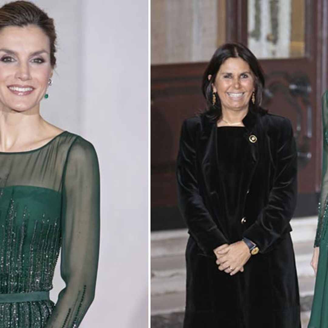 El brillo de la Reina en el Palacio de las Necesidades de Lisboa