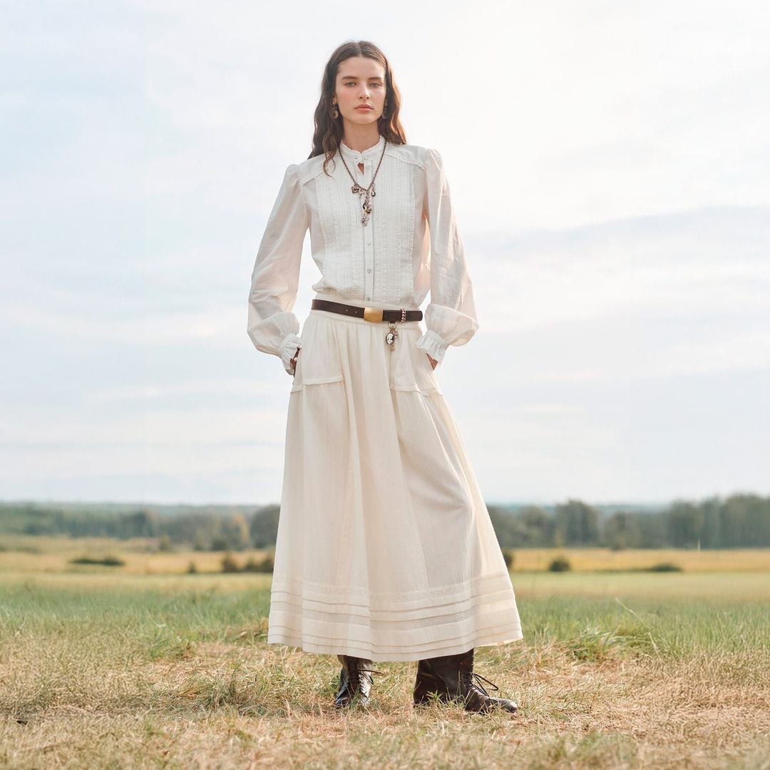 Las faldas midi de la nueva colección de Zara que no me voy a quitar de aquí a fin de año