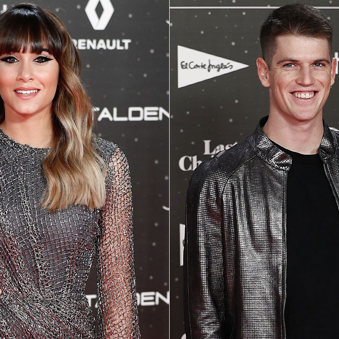 ¿Quién mejor? Miguel Bernardeau le entrega un premio a Aitana en Los40 Music Awards