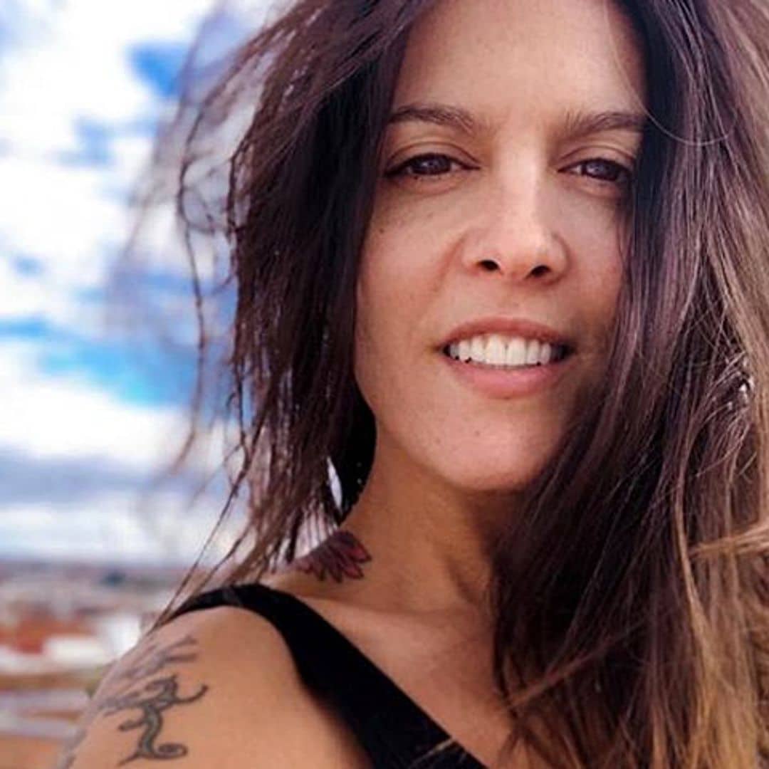 ¡Mucho ritmo y 'tra tra'! El truco de Lorena Castell para dormir a su bebé