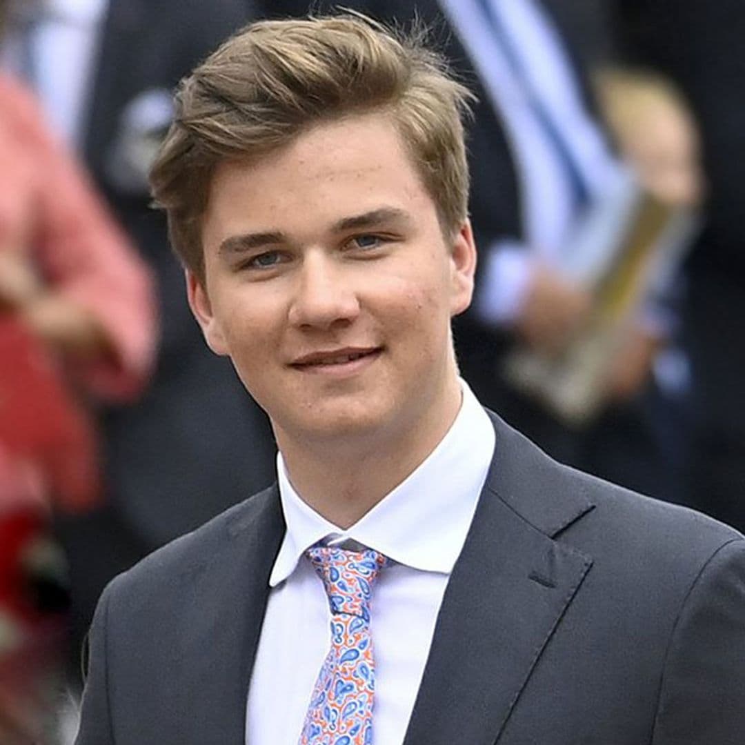 Gabriel de Bélgica, tras los pasos de su hermana la princesa Elisabeth, ingresa en la Real Academia Militar