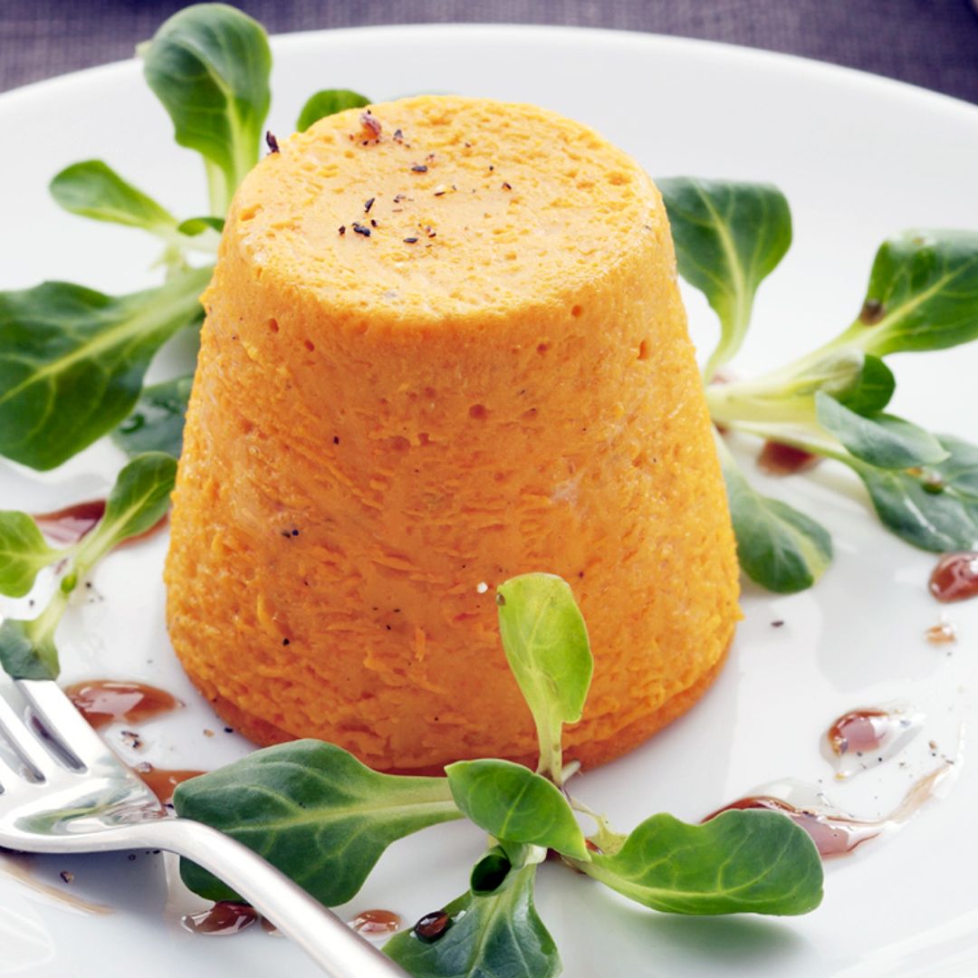 Calabaza, brócoli, espinacas... la huerta, de flan en flan