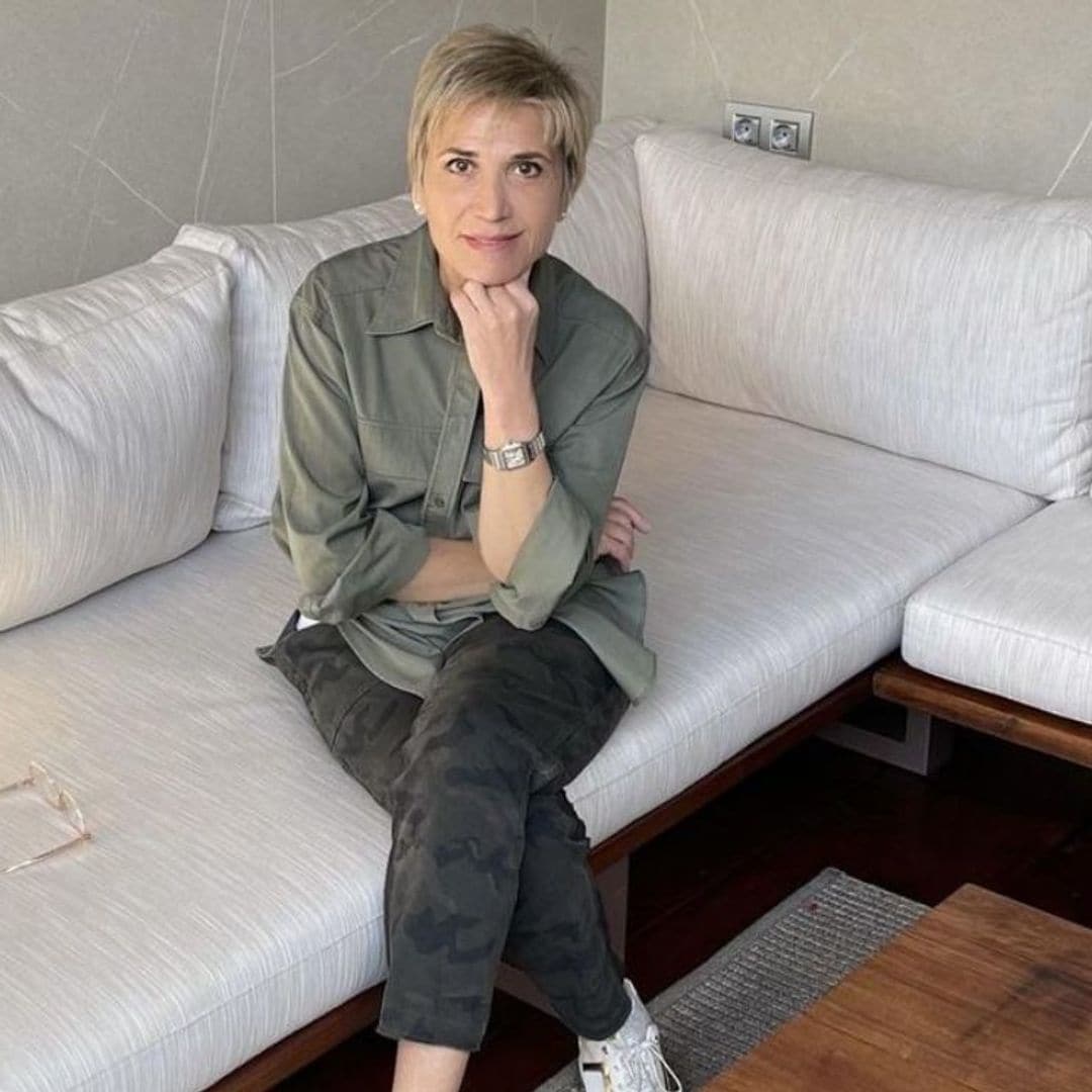 Julia Otero reaparece 'guerrera' y con buenas noticias