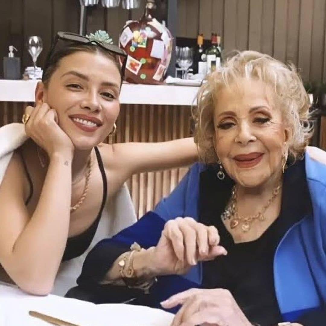 Michelle Salas comparte un especial recuerdo con doña Silvia Pinal