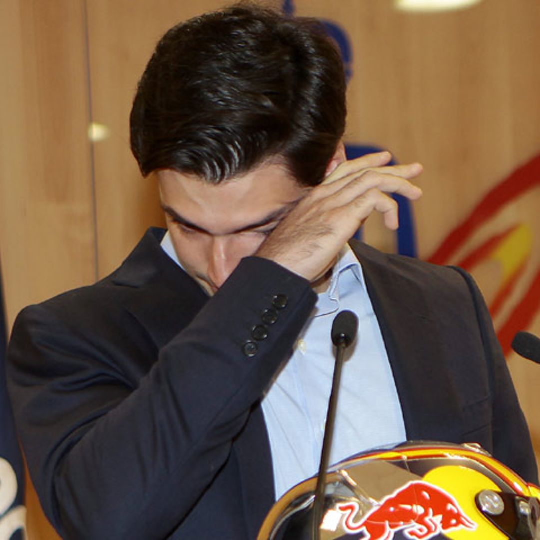 Las lágrimas de Carlos Sainz Jr. al recordar a María de Villota