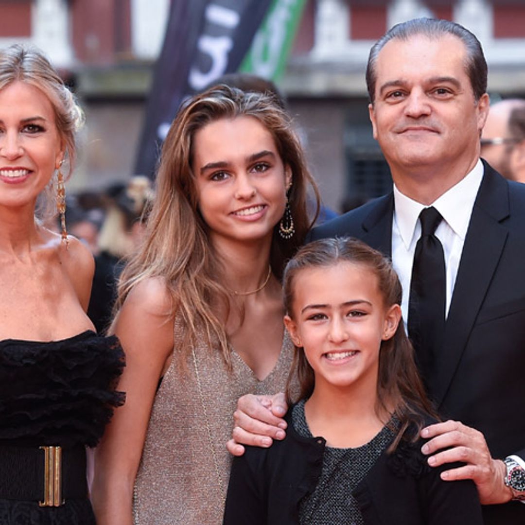 El orgullo de Ramón García al presentar a sus dos hijas