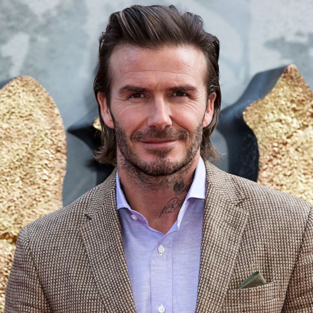 David Beckham confiesa que quiere envejecer de manera natural