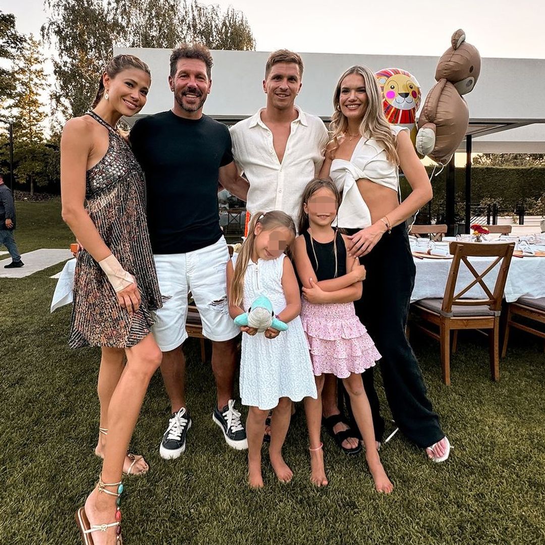 Carla Pereyra y Simeone celebran el 26 cumpleaños de Gianluca Simeone