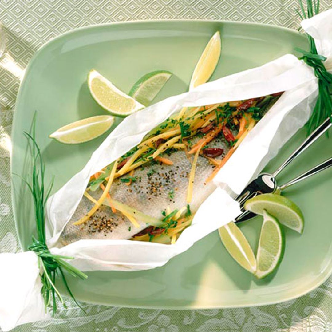 Papillote, la técnica de cocina que te ayuda a cuidar la línea