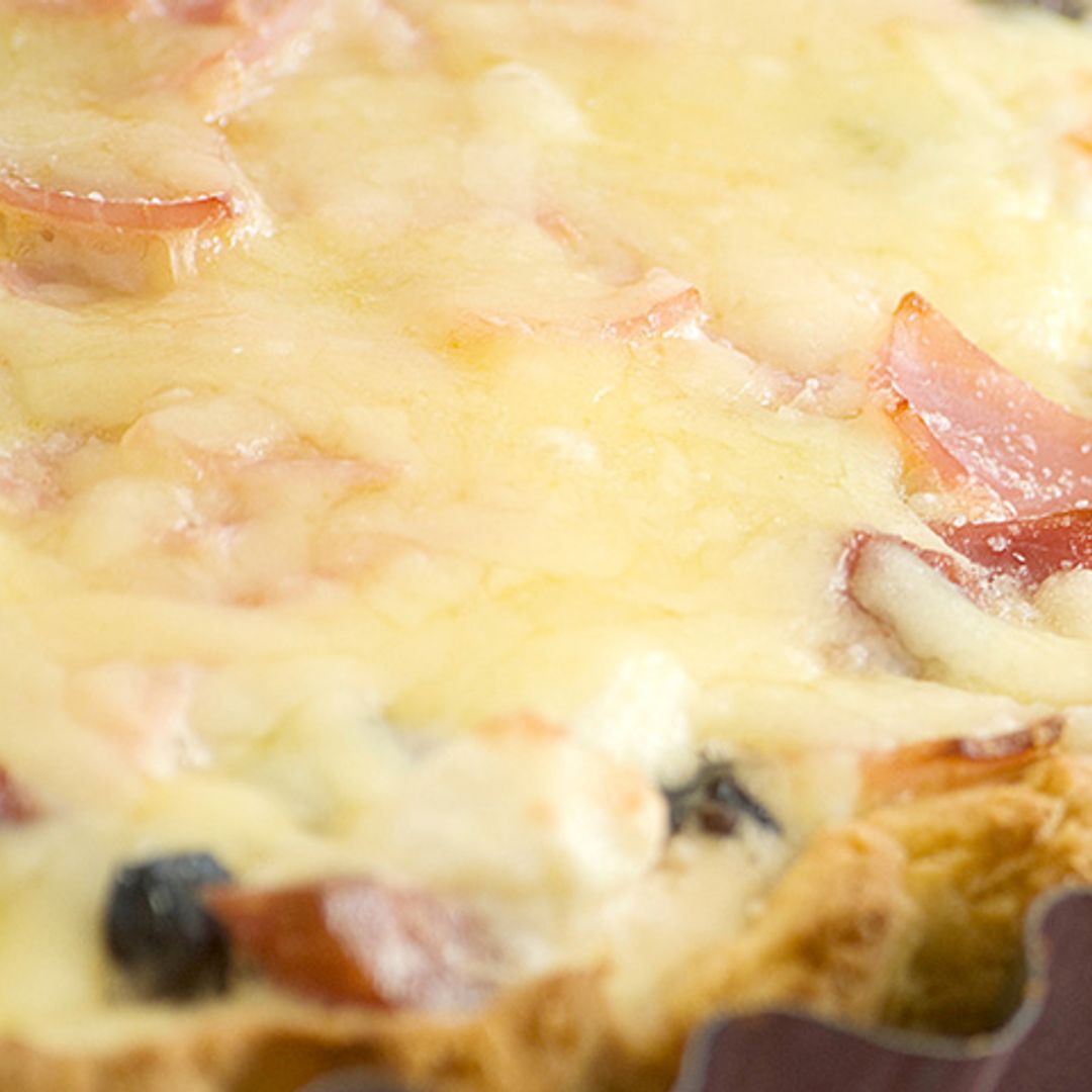 Tarta de queso al horno de roquefort, ¡vive la France!