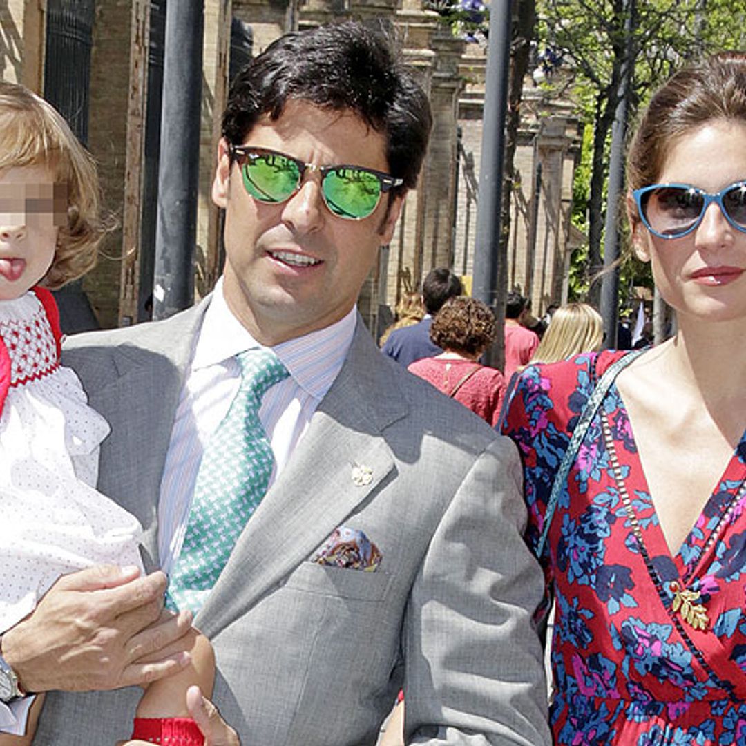 Las imágenes más entrañables de Francisco Rivera y Lourdes Montes con su hija Carmen