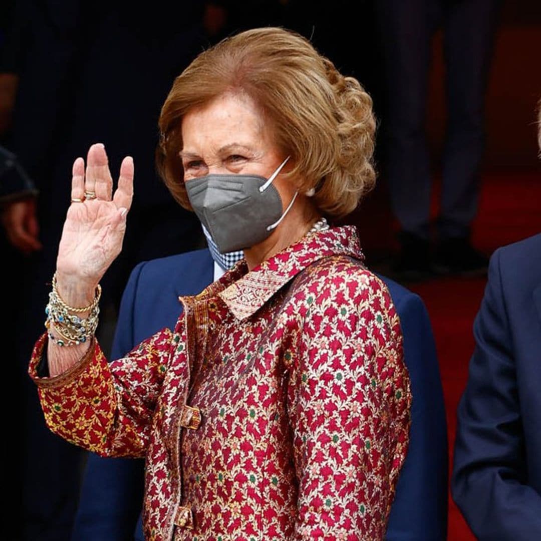 La reina Sofía preside la inauguración de la ópera