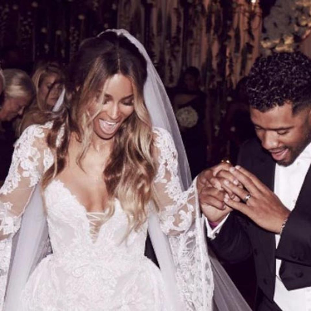 La fabulosa boda de la cantante Ciara y Russell Wilson en un castillo