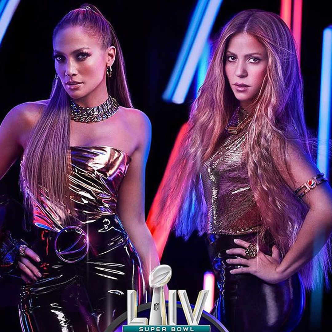 Como estrellas de fútbol americano, así se preparan Shakira y Jennifer Lopez para la Super Bowl