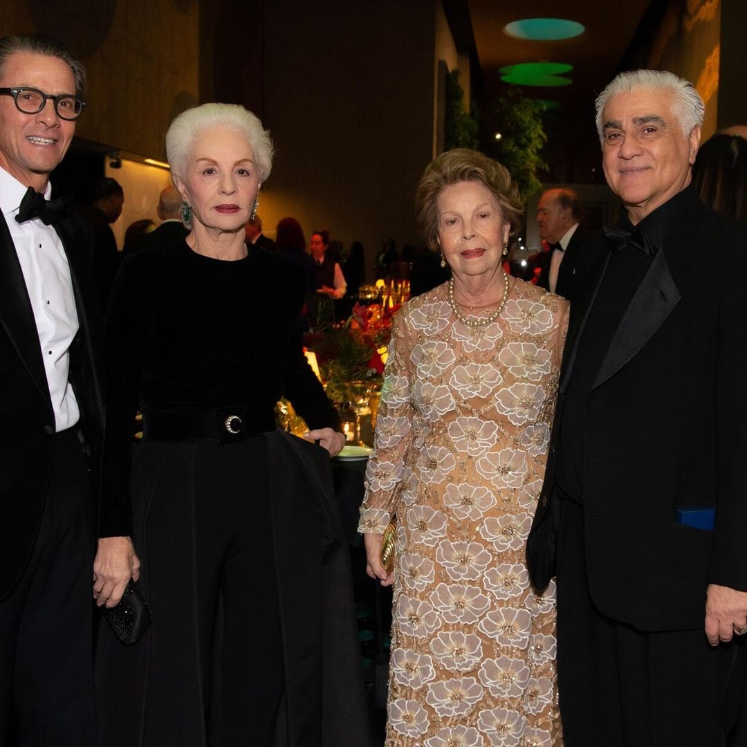 Carolina Herrera asiste a una gala en Nueva York para celebrar la cultura y el arte