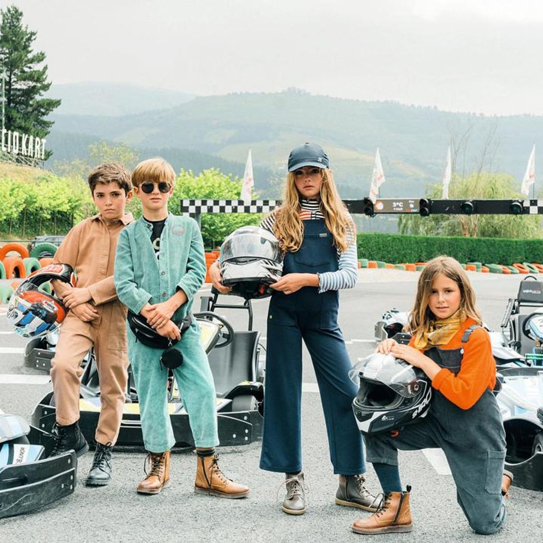 Moda a lo grande para los más pequeños: Tarde en las carreras