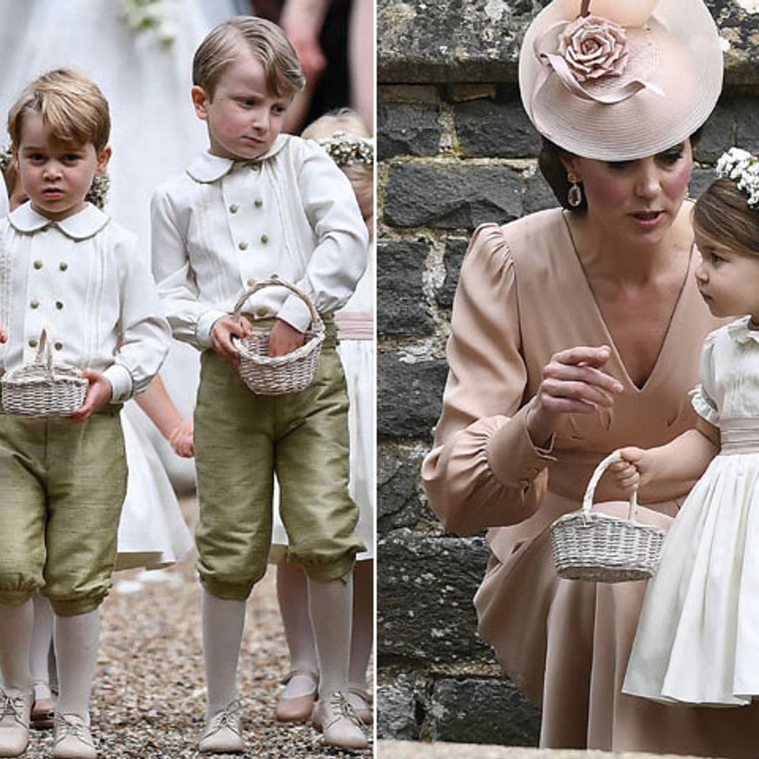 George y Charlotte, los pajes que todos quieren en la boda de Harry y Meghan Markle