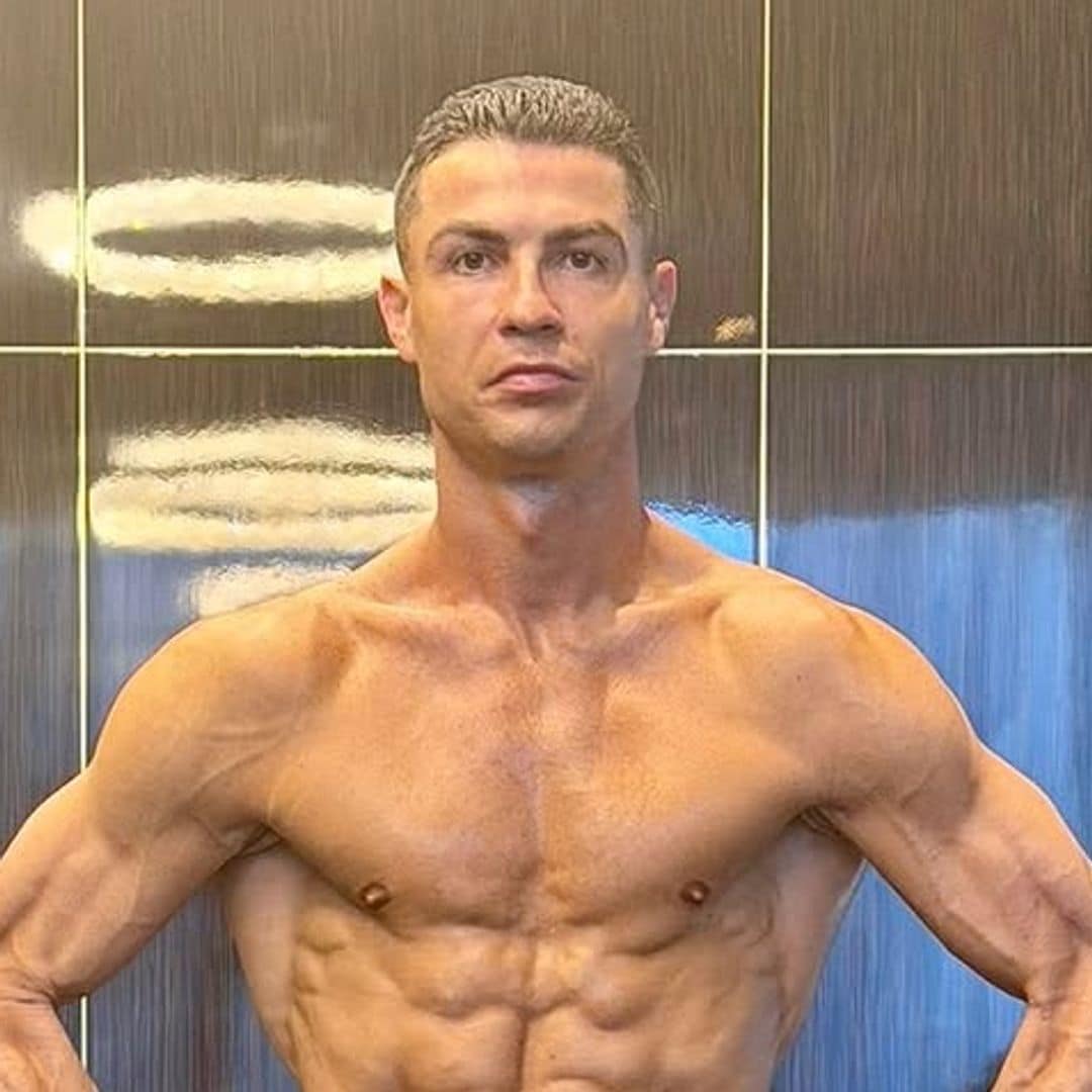 La imagen viral de Ronaldo en ropa interior y marcando músculos que no ha dejado indiferente a nadie