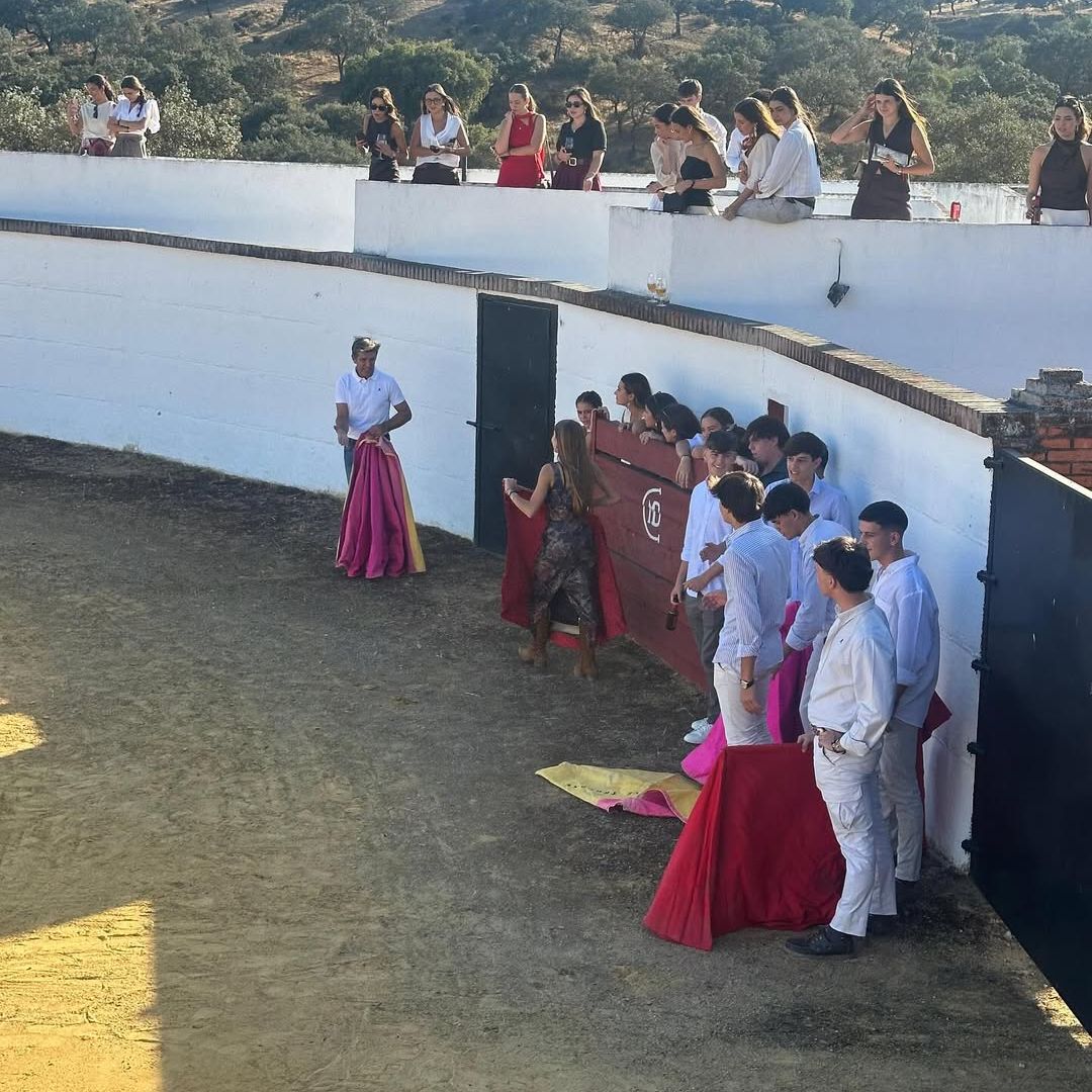 El Cordobés y su hija Triana