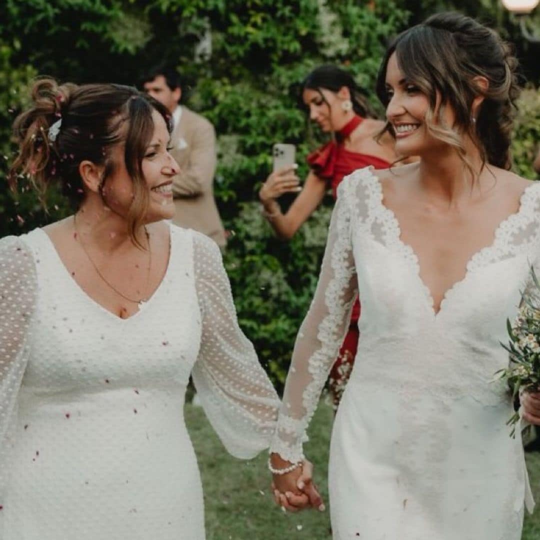Así ha sido la boda televisiva de María Serrano e Irene Tejera junto a numerosos compañeros de Telecinco