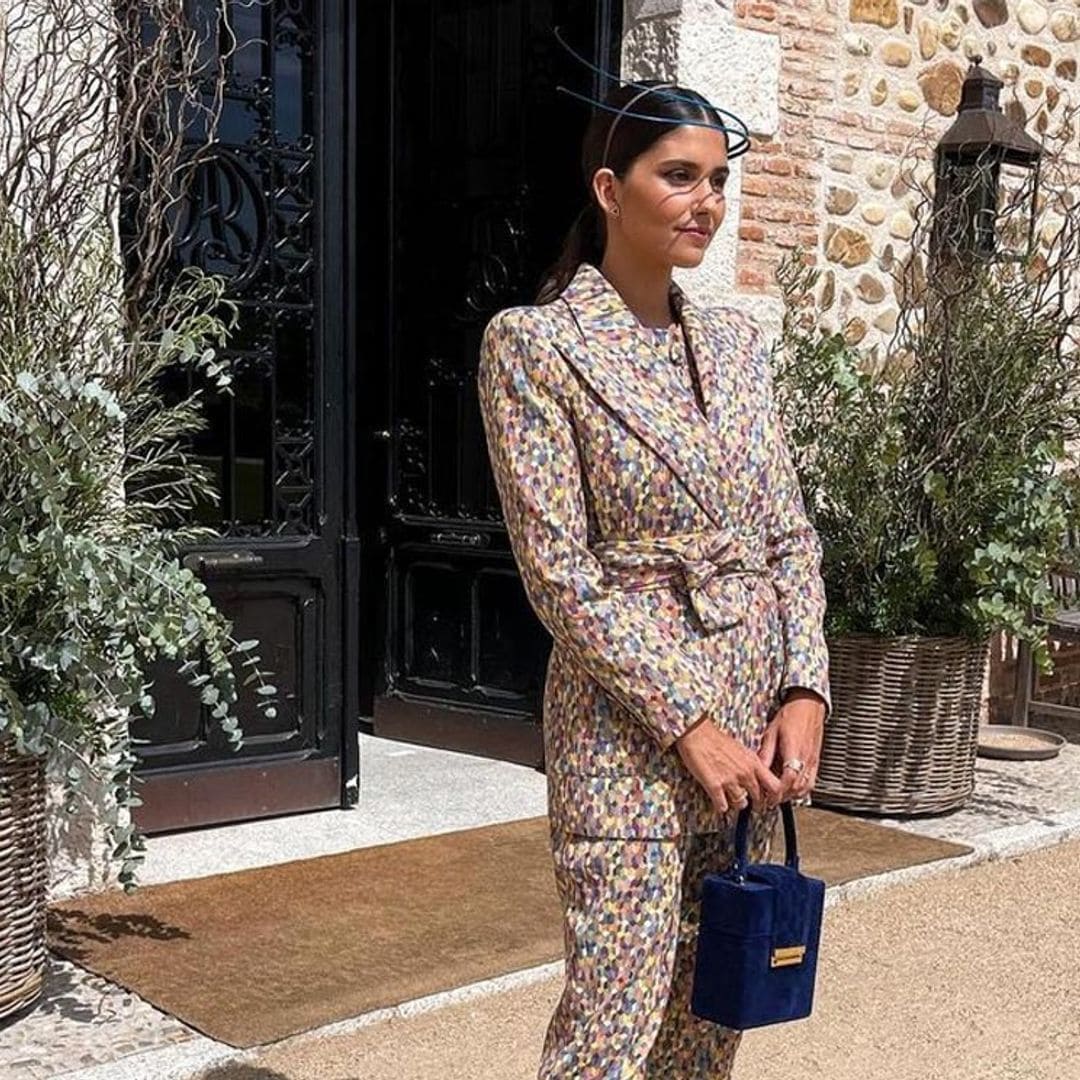 ¿No quieres llevar vestido a tu próxima boda? Acierta con un traje de invitada como María García de Jaime