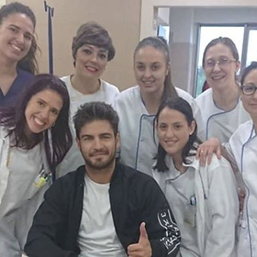 Maxi Iglesias, operado tras su accidente en el musical 'El Guardaespaldas'