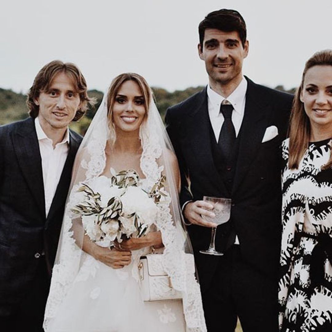 Luka Modric y sus compañeros de la Selección de Croacia se van de boda tras el éxito del Mundial