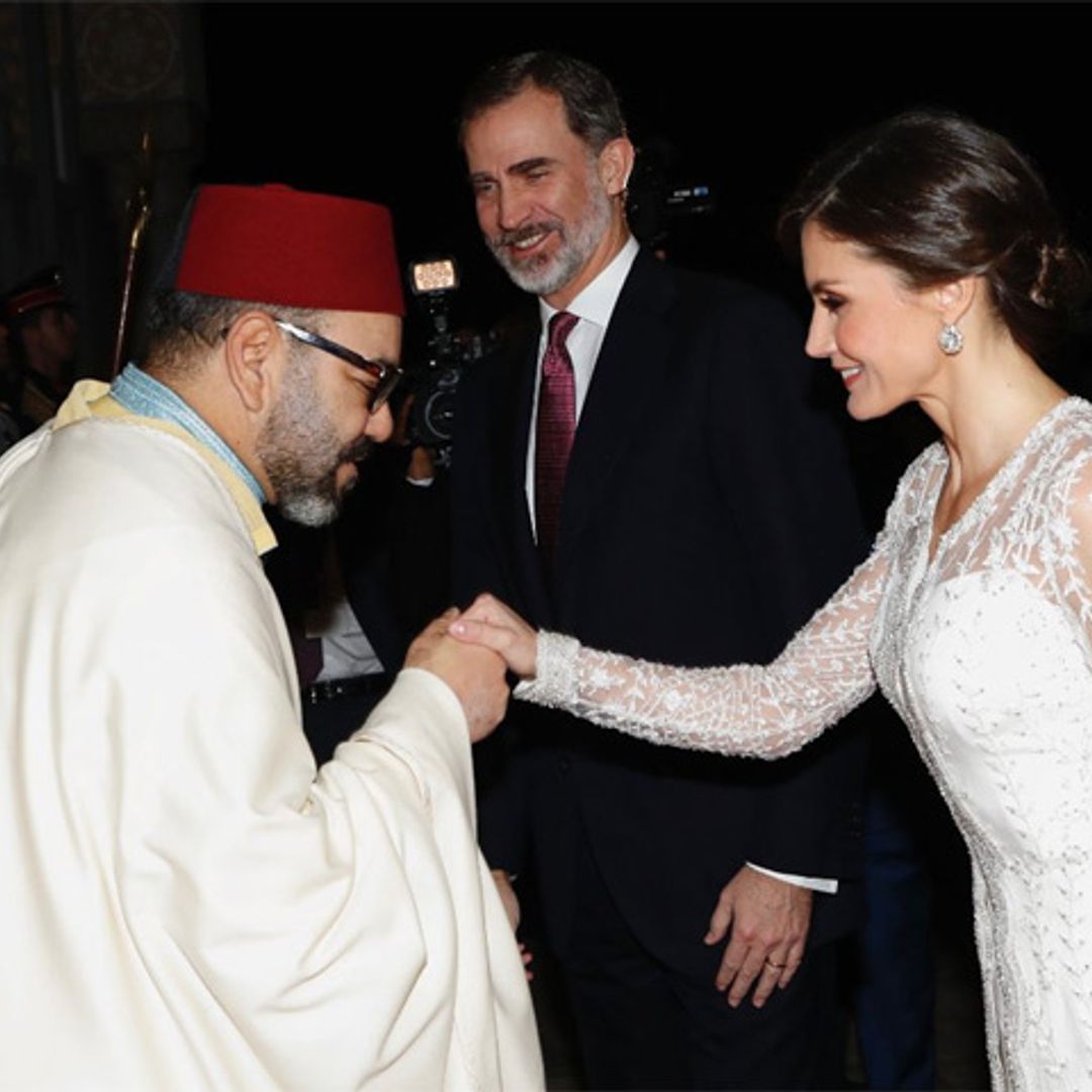 El amable gesto que ha tenido el Rey de Marruecos con Doña Letizia
