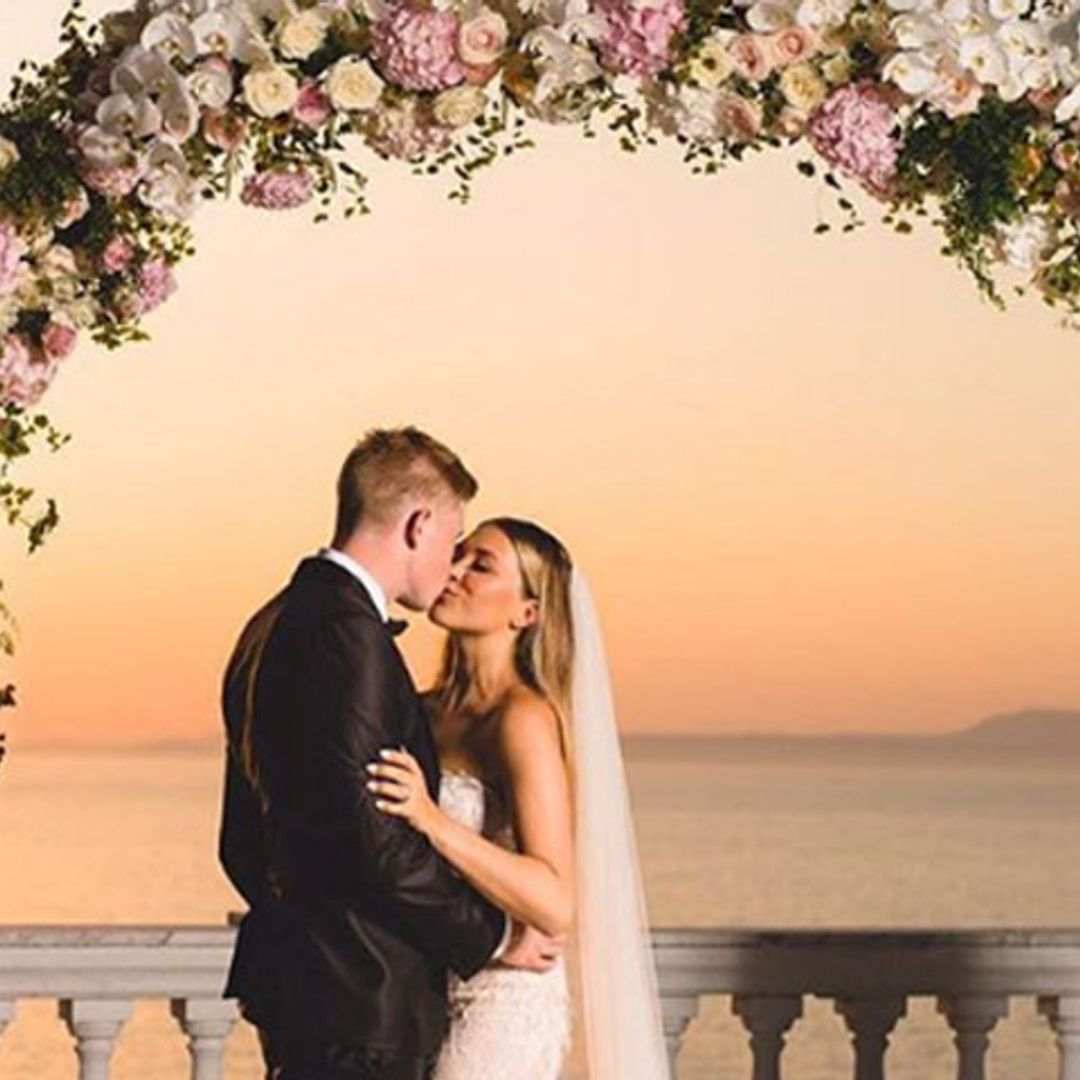 La boda italiana del futbolista Kevin De Bruyne con la modelo Michele Lacroix