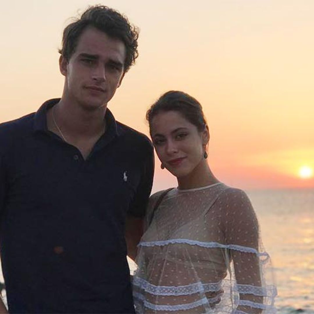 El divertido 'sketch' de Tini Stoessel con su novio Pepe Barroso en la televisión argentina