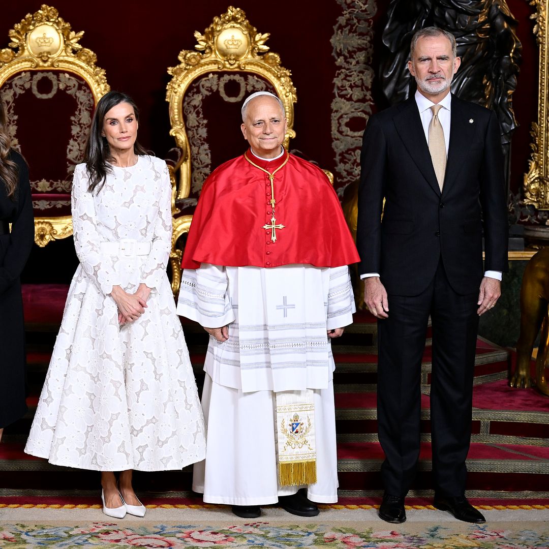 Última hora del papa León XIV en Madrid: los Reyes y sus hijas reciben al Papa en el Palacio Real en una ceremonia histórica