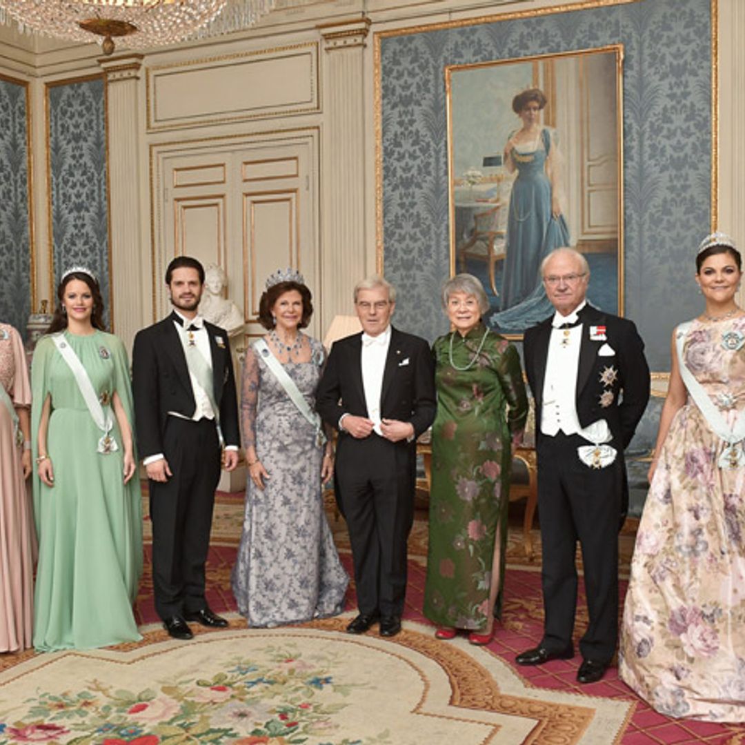Nuevo derroche de elegancia de la Familia Real sueca en honor de los premios Nobel