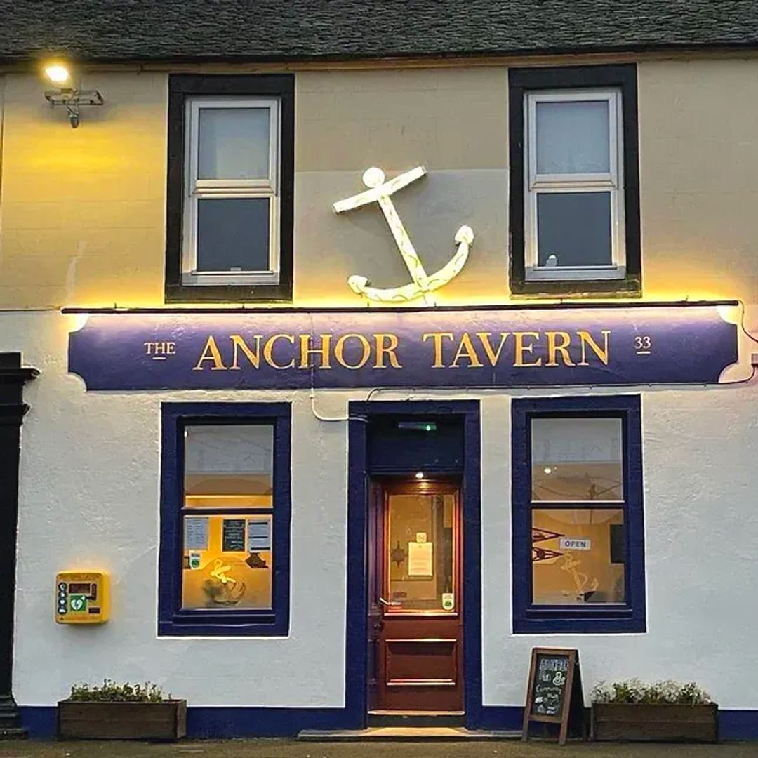 Anchor Tavern, Port Bannatyne, isla de Bute, Escocia