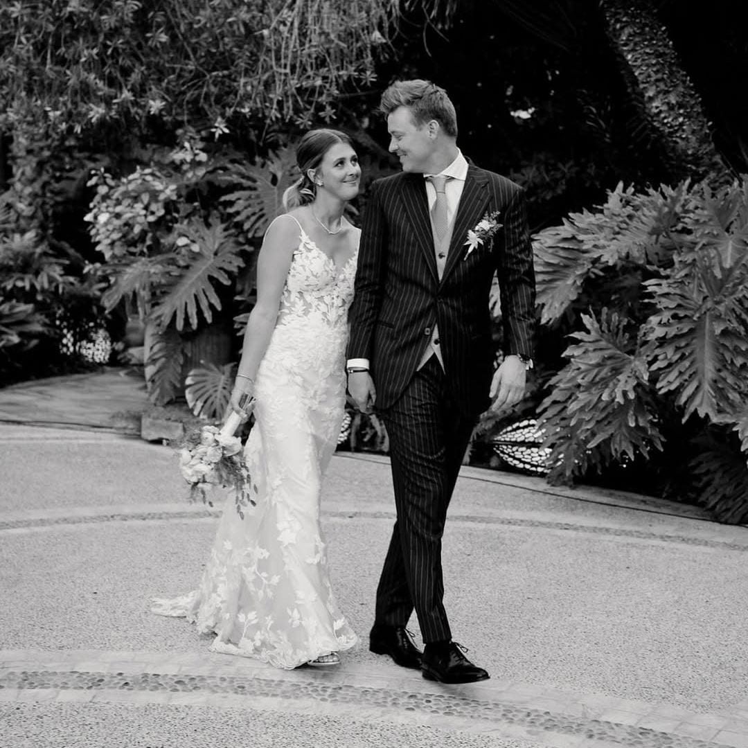 La hija de Michael Schumacher celebra el primer aniversario de su boda mallorquina con una foto inédita y el mejor regalo