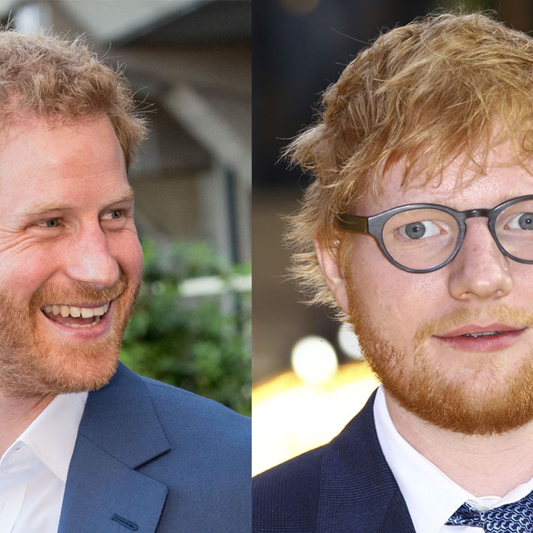 ¿Qué traman juntos el príncipe Harry y Ed Sheeran?
