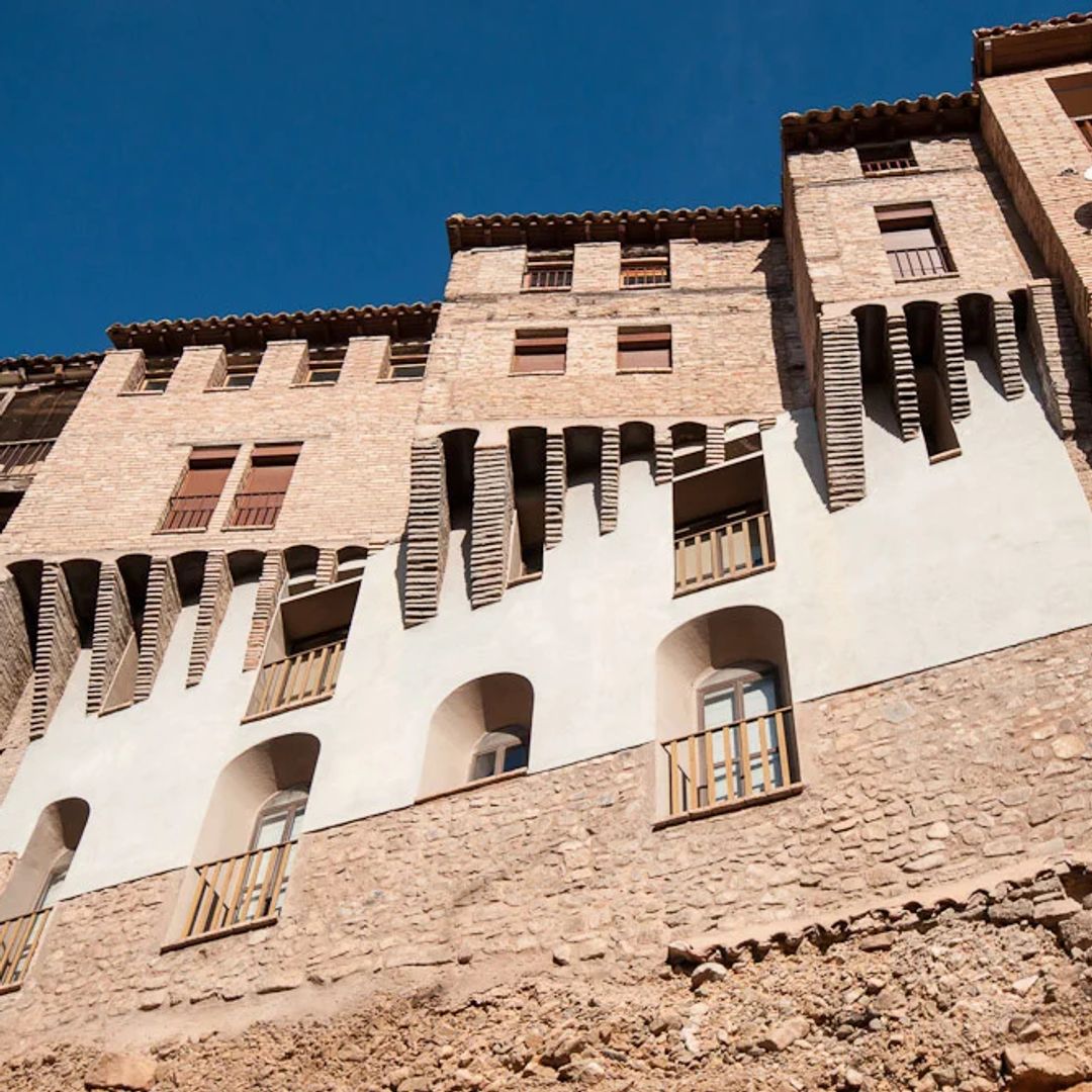 Las casas colgadas en el barrio de la Judería