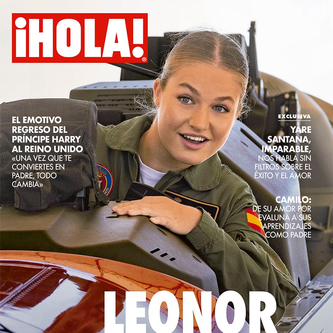 En ¡HOLA!, Leonor, una princesa de alto vuelo