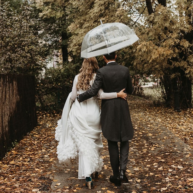 Boda con lluvia