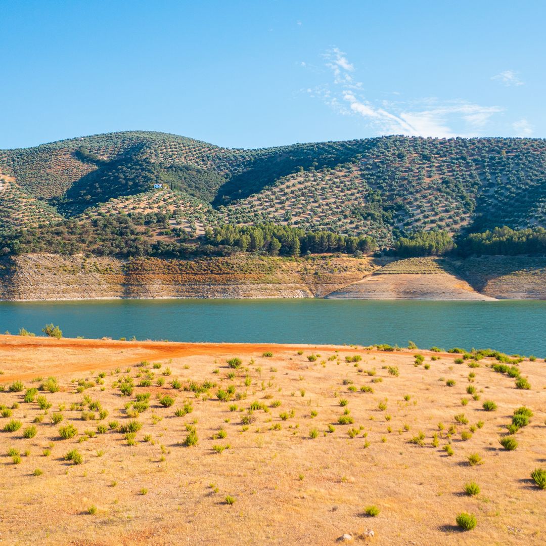Playa de Valdearenas, embalse de Iznájar, Córdoba