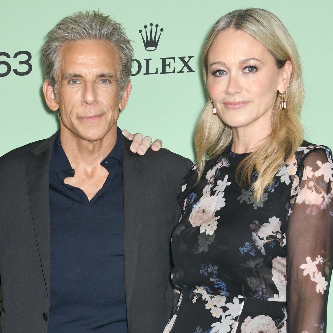 Ben Stiller con su mujer, Christine Taylor, en el estreno de su documental en Nueva York el 5 de octubre de 2025