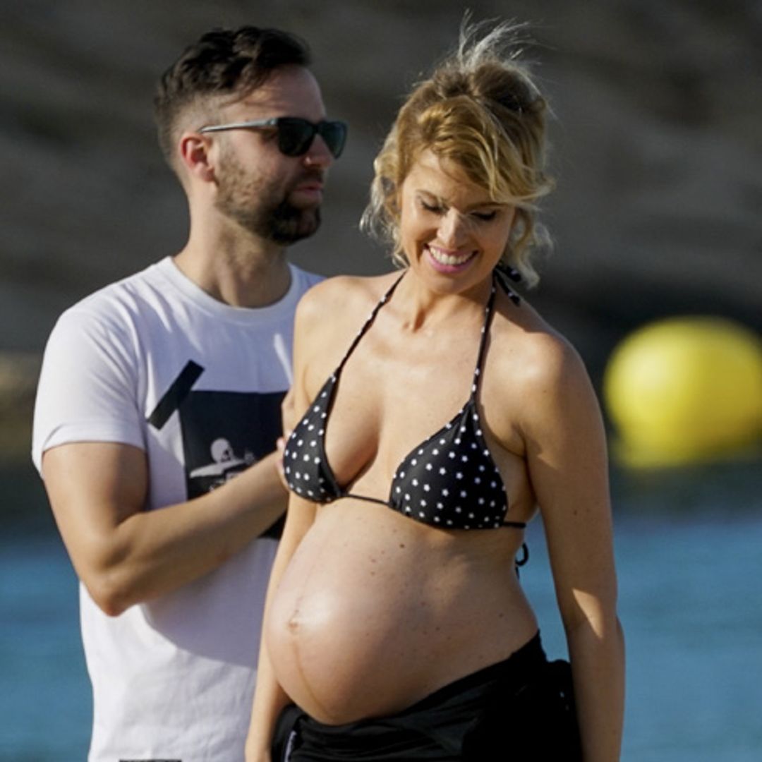 La romántica escapada de Adriana Abenia a Ibiza en la recta final de su embarazo