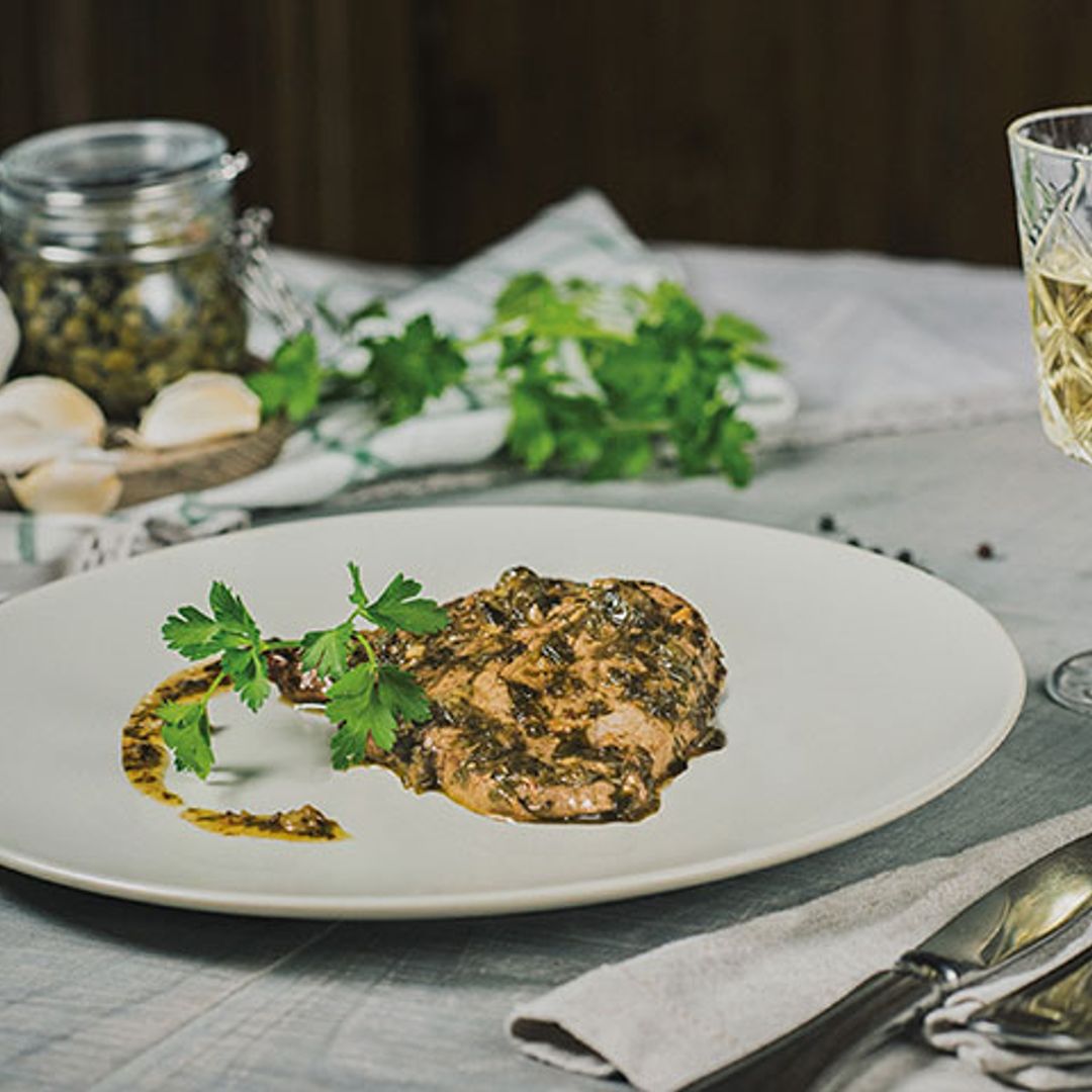 Escalopines de ternera con alcaparras y limón