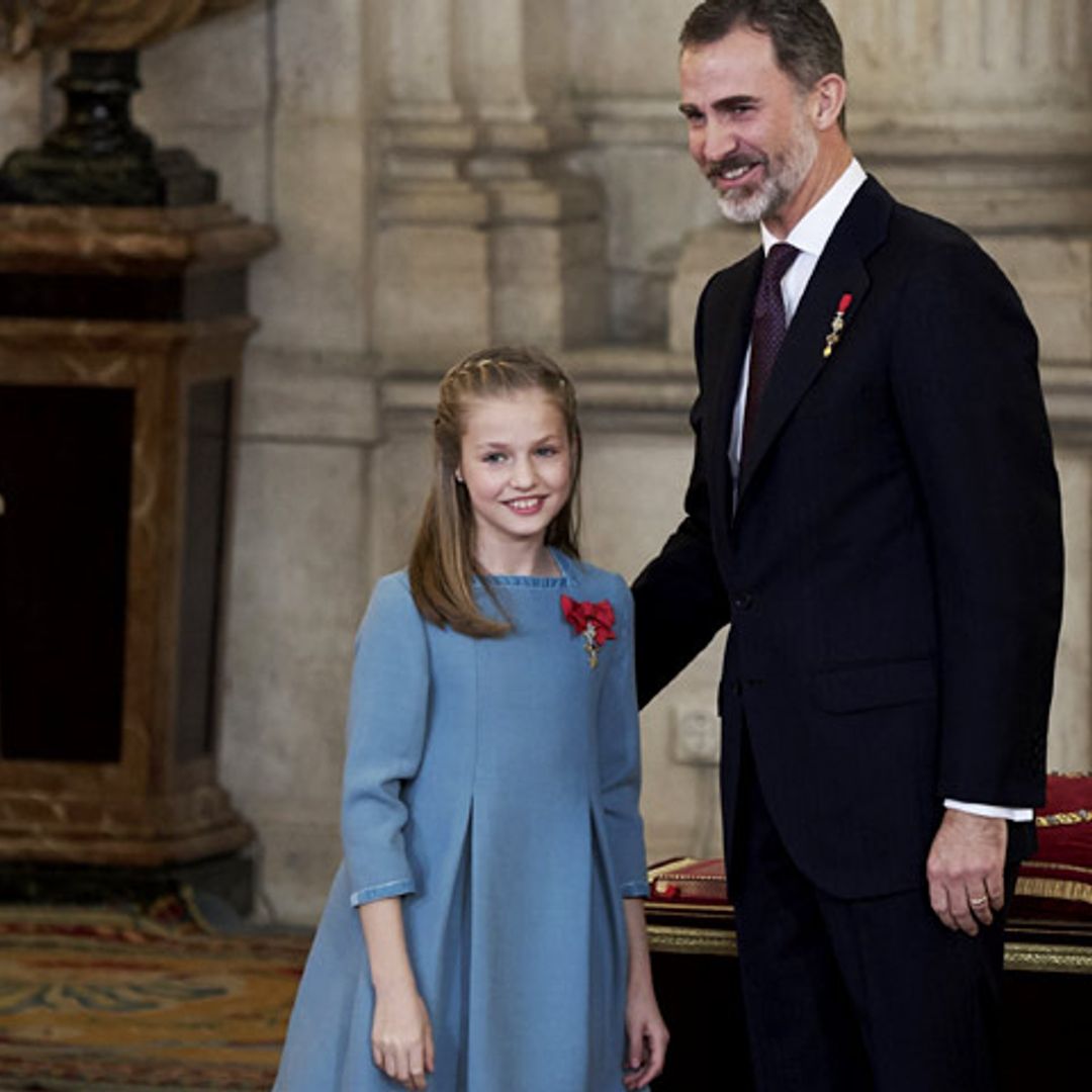 Así celebrará la princesa Leonor su 13 cumpleaños: leerá la Constitución junto a su padre