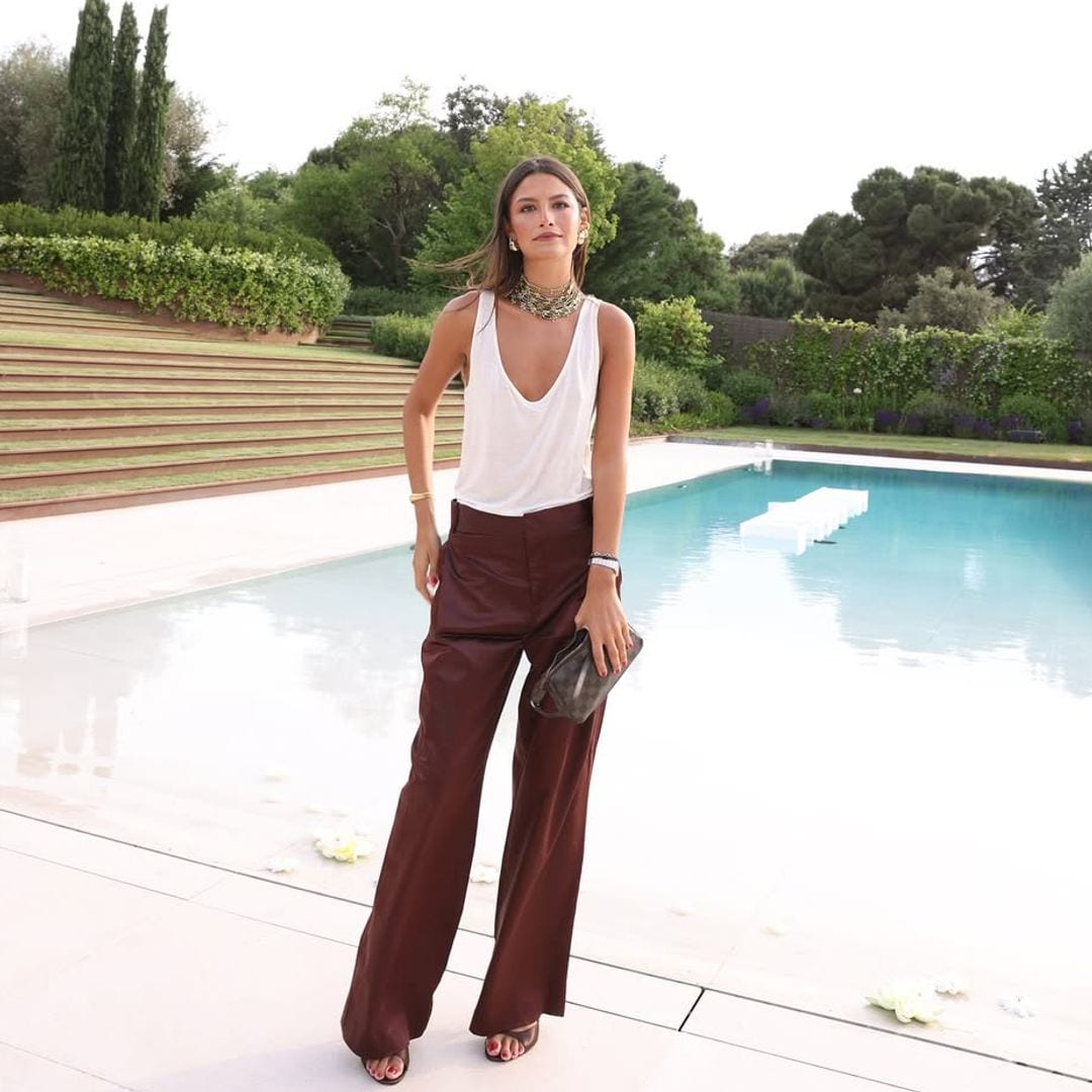 6 trucos para combinar con estilazo los pantalones anchos satinados que son virales (y acertar en cada ocasión)